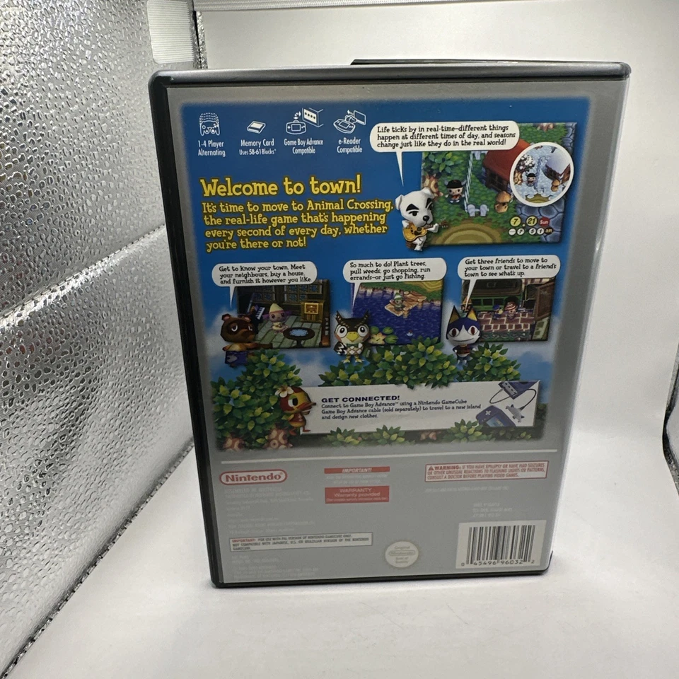 Animal Crossing • Nintendo GameCube Game + Manual (2001) PAL AUS • Tested! - Image 4 of 4