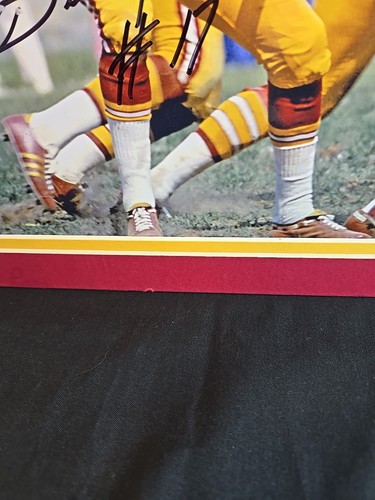 Billy Kilmer Autographed Photos Washington Redskins( Commanders) Plus Bonus - Picture 6 of 21