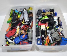 Huge Lot of 145 Assorted Diecast Toy Cars Hot Wheels Matchbox Bulk Mixed Lot...