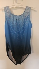 Arshiner Girls Blue Leotard Size 14/15