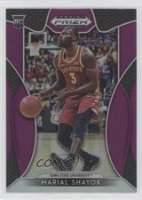 2019-20 Panini Prizm Draft Picks Purple Prizm Marial Shayok #56 0d2