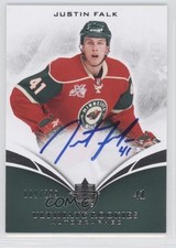 2010-11 Ultimate Collection Rookies 9/299 Justin Falk #118 Auto 1y4