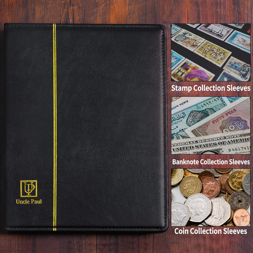 4 Ring Binder Albums - 12.5" X 10" Black Cover Binders Compatible with 9-Hole 11 - Photo 6/6