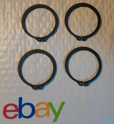 2-5/16'' EXTERNAL RETAINING RINGS CARBON STEEL BLACK PHOSPHATE USA (SELECT QTY)