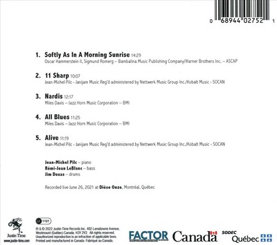 JEAN-MICHEL PILC ALIVE NEW CD