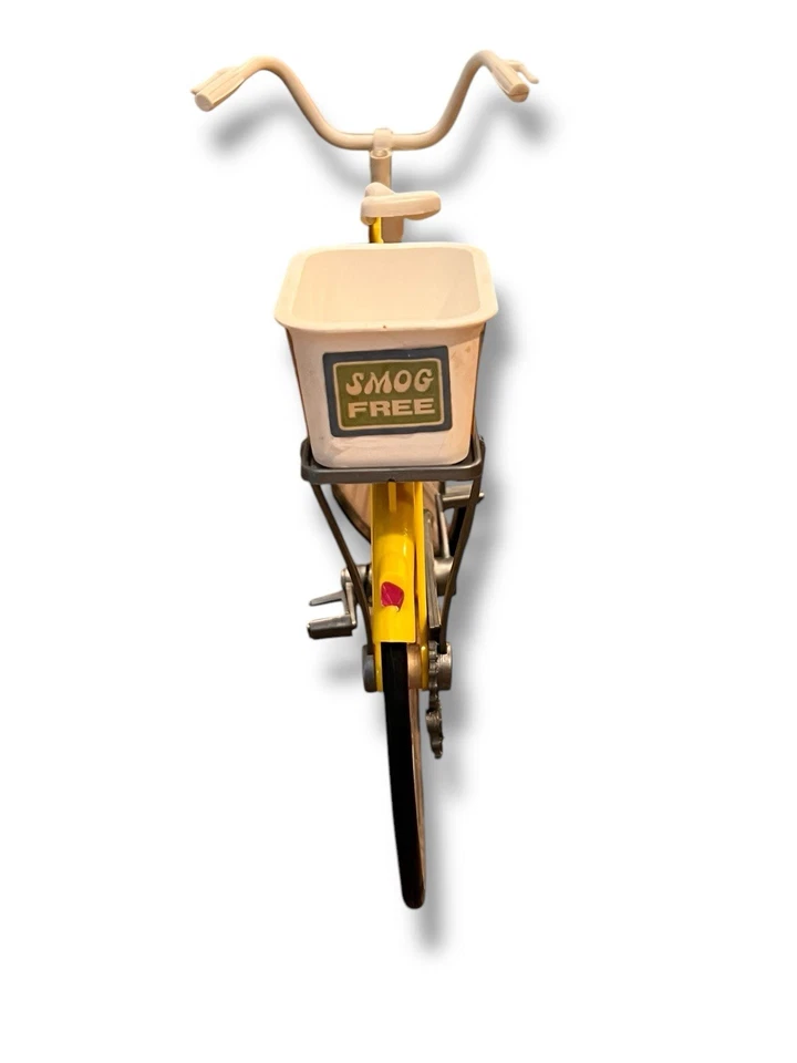 Barbie Bicicleta Amarilla Bicicleta 10 Velocidades Mattel #7777 1973 Cesta Pata Calcomanías Foto 4 de 4