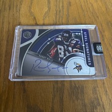 2022 Panini Elements Randy Moss Steel Signatures On Card Auto /27 Vikings Honors