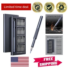 Compact Magnetic Precision Screwdriver Set - 25 Tools for Electronic Repairs