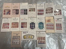 Various Press-on Nails. Many colors & style(s). Purchase by number on box