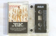 Elvis Presley Gold Records Cassette Tape 1980's USA RCA Issue