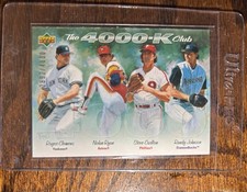 The 4000-K Club 2005 Upper Deck Clemens, Ryan, Carlton & Johnson #/4000