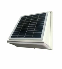 2.5W Solar Wall Fan 68CFM Extractor Ventilator Airduct Diameter 120mm for Shed  