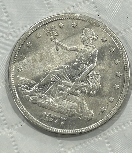 1877-S  $1 TRADE DOLLAR  SILVER