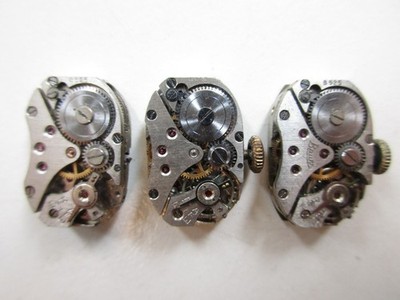 H.F. Bauer cal. 525 vintage watch movements - for use of parts