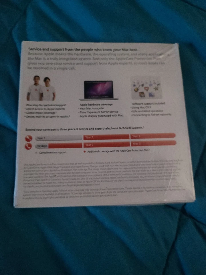 AppleCare Protection Plan   * NEW SEALED - Image 2 of 2