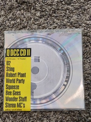 Q DCC CD II Compilation Album 15 Tracks U2 Sting Robert Plant Bee Gees CD