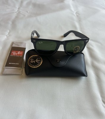 Ray-Ban RB2140 Classic Wayfarer Sunglasses Black Frame 54/18mm