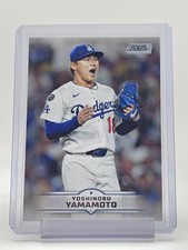 YOSHINOBU YAMAMOTO 2025 TOPPS STADIUM CLUB BASEBALL #184 DODGERS Q5180