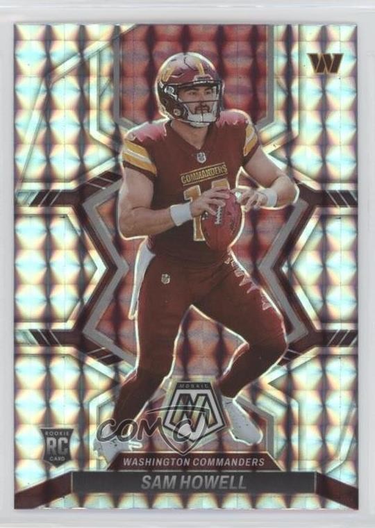 2022 Panini Mosaic Rookies Mosaic Prizm Sam Howell #305 0it8