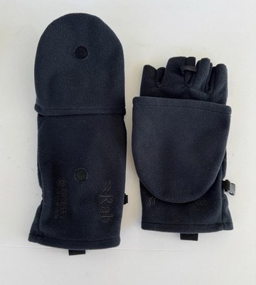 Rab Infinium Windproof Convertible Mittens GTX GORE-TEX US Large Black Outdoor