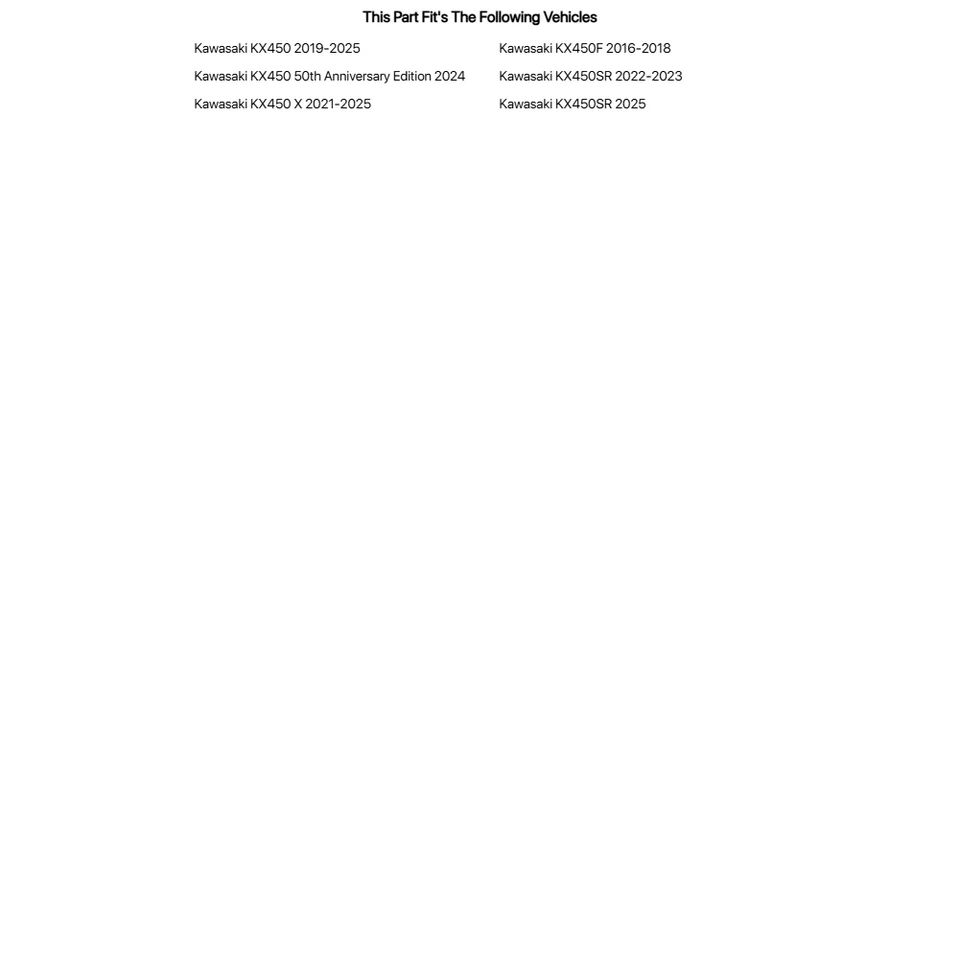 Works Connection Oil Filter Cover Black For Kawasaki KX450SR 2022-2023,2025-2026 - Image 2 of 2