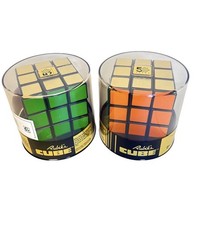  2-Pack Sealed 50th Anniversary Retro Cube Rubik  s 50 Years Gold Color Top