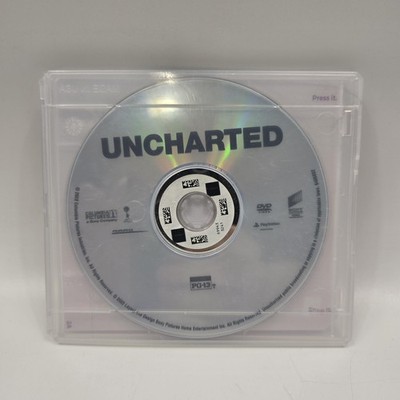 Uncharted DVD Movie 2022 PG-13 Redbox Case Tested Works
