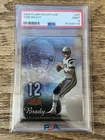 2006 Flair Showcase Football Tom Brady PSA 9 Mint #57