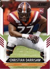 2021 Score #369 Christian Darrisaw RC - FB