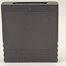 Authentic Black 251 Memory Card for Nintendo GameCube Tested
