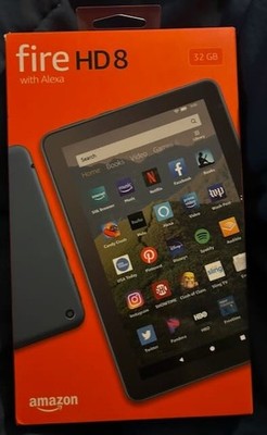 Amazon Fire HD 8 10th Generation 8'' Tablet 32GB Twilight Blue B07WQ1VH72 new