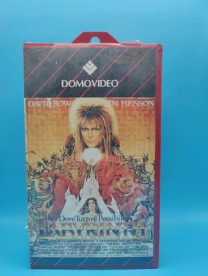 VHS Labyrinth wo alles möglich ist Domovideo 1986 George Lucas David Bowie