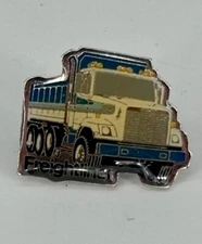Freightliner Hat Tie Lapel Pin Tack DUMP TRUCK Vintage New