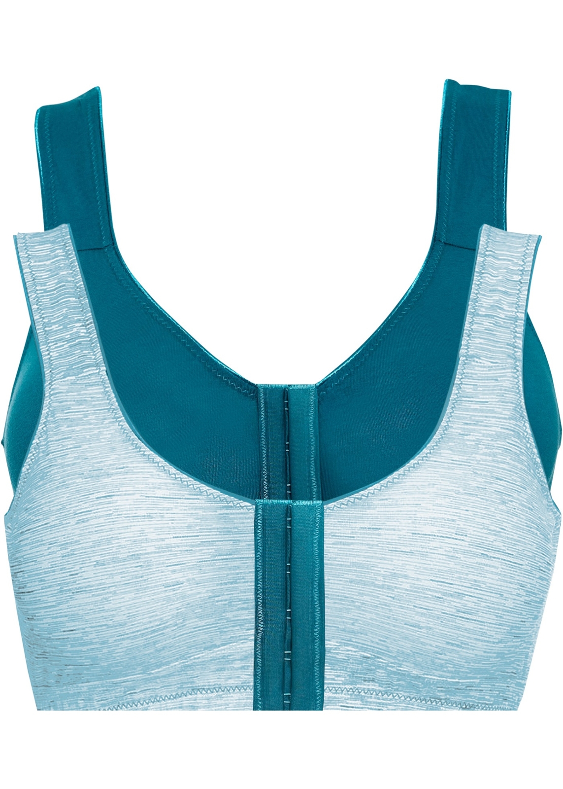 Neu BH ohne Bügel (2er Pack), 928130 Schwarz+Weiß Cup C 75