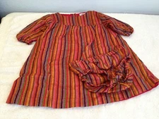 GYMBOREE BABY Striped Dress & Bloomers. Lined. Size 18-24 Months. Excellent Cond