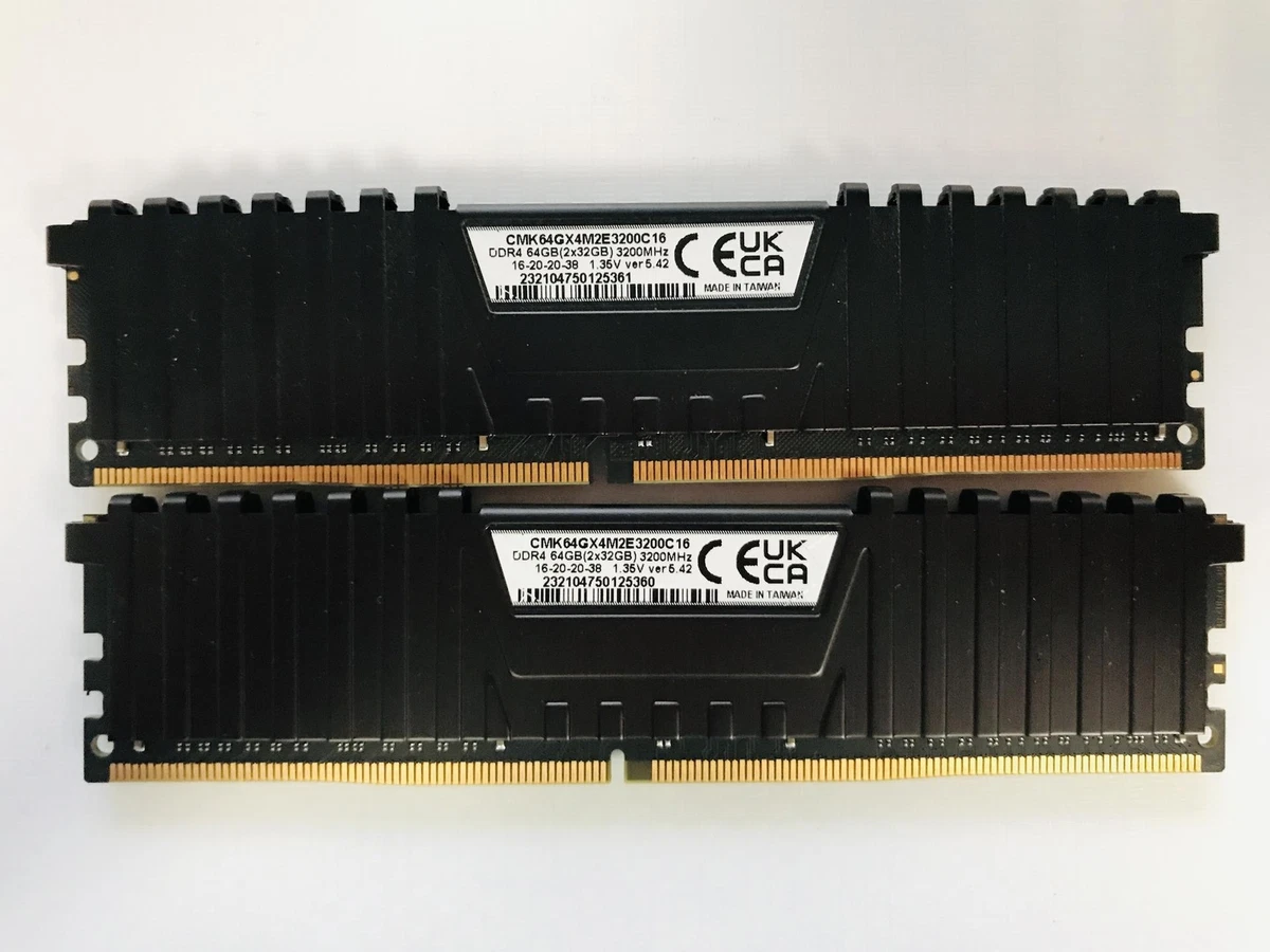 Corsair DDR4 SDRAM 64 GB Total Capacity Memory (RAM) for sale - eBay