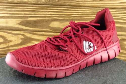 RBX Schuhe Größe 11 M dunkelrot Laufen Mesh Herren Hayden