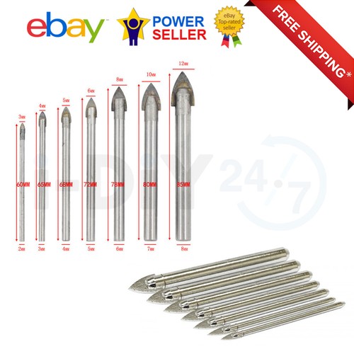 Rolson 7PC Mirror and Ceramic Tile 