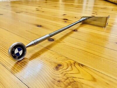 BMW Flag Pole Parking Chrome Flagpole OldTimer E38 E34 E39 BMW Accessories  Parts