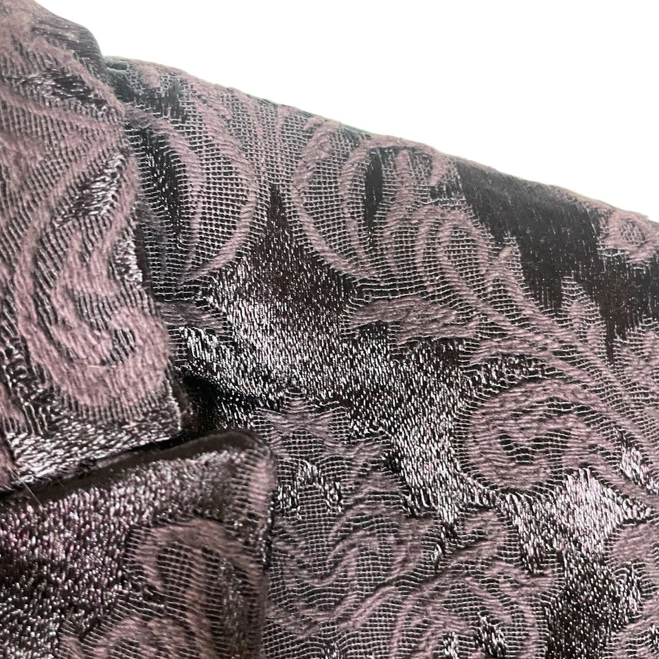 Blazer Apostrophe Metropolitan Luxe II Forrado Brocado Mujer 4 Púrpura Nuevo Festivo Foto 4 de 4