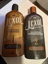 Lexol All Leather Care, Step 1  2 Cleaner Conditioner Restores Revives 16.9 oz