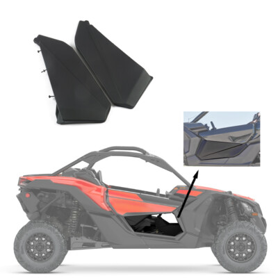 Lower Door Inserts CUSAUTV Lower Doors For X3 Max, Plastic Lower Half Door Inserts Panels With Built-in Metal Frame Compatible With Can Am Maverick X3 Max RS DS 2017-2025 Accessories (4 Doors - Foto 12