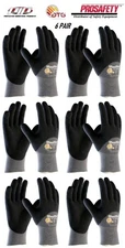 6- 34-875 MaxiFlex Ultimate Foam Grip Nitrile Palm Coated PROTECTIVE WORK GLOVES