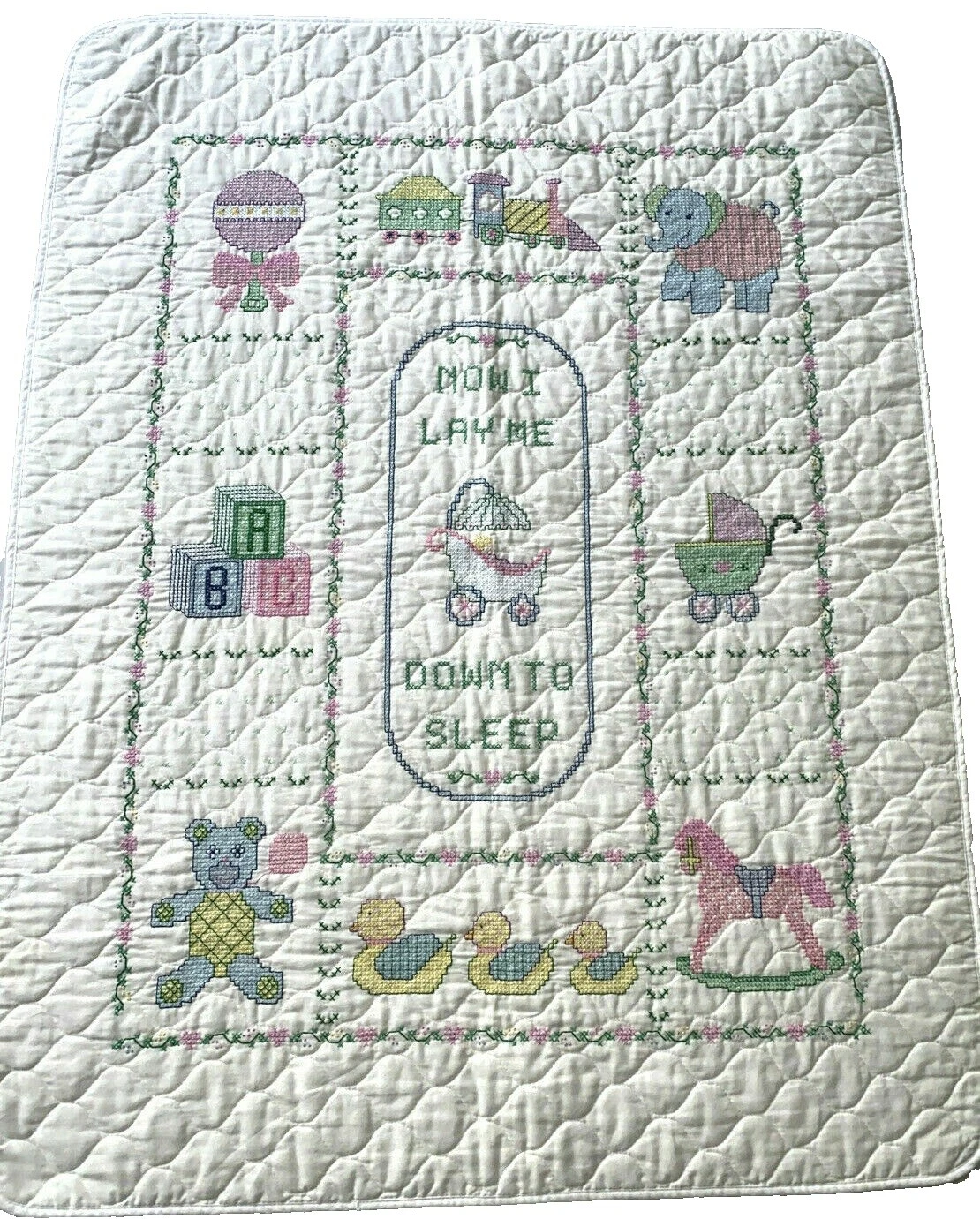 Mantas Handmade Blanco Vivero Cuna