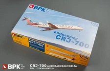 1/72 BPK 7215 CRJ-700 American Eagle/Delta Plastic model kit