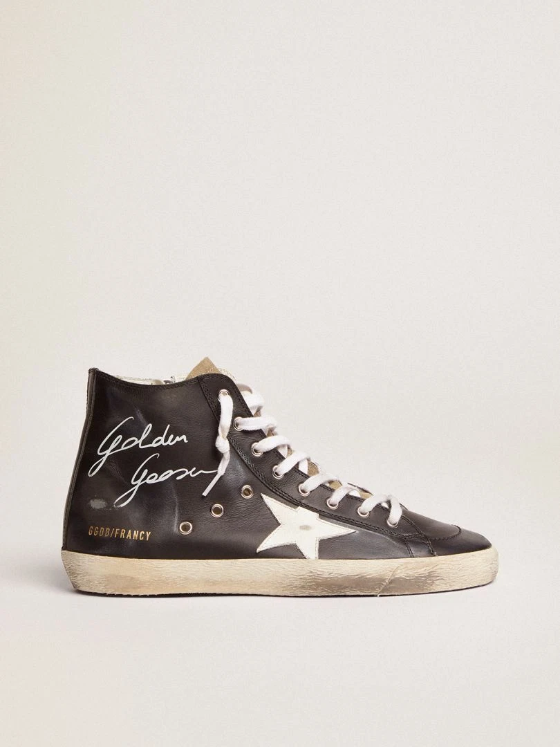 GOLDEN GOOSE Ballerine Gol High top casual testa rotonda oca