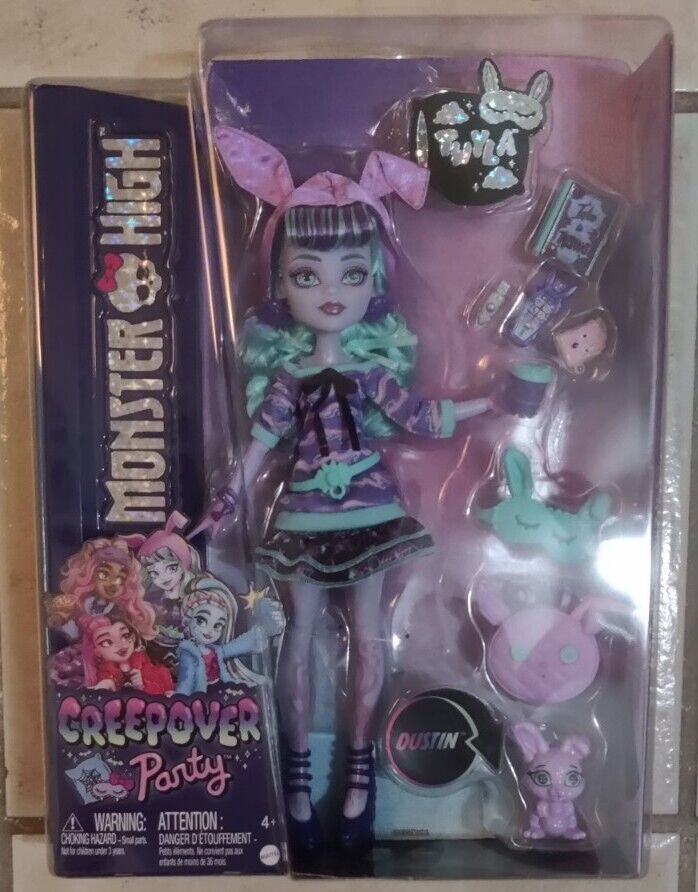 New Monster High Twyla Creepover Sleepover Party Doll G3