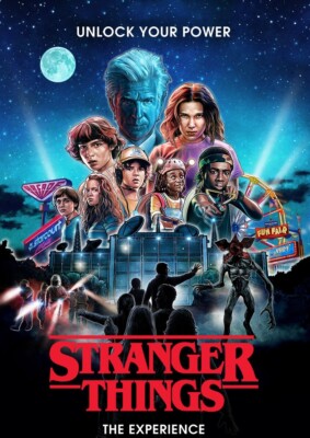 STRANGER THINGS THE EXPERIENCE MOVIE POSTER #1 FREE SHIPPING | eBay