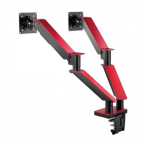 My Wall Hl 25-2 L Entièrement Portable Support Table pour 2 Ecran Plat TV T - Photo 5/8