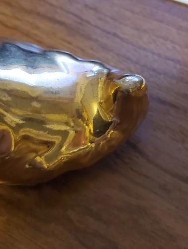 Vintage Gold Tone Shoe figurine - Picture 8 of 8